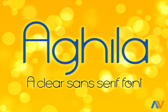 Aghila: The Modern Sans Serif Font for Marketers