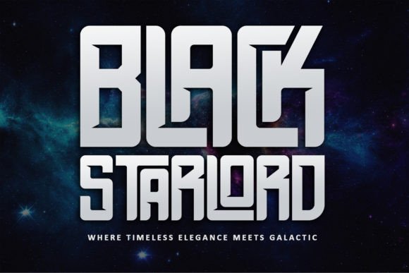 Black Starlord: A Bold Sans Serif Font for Editorial Impact