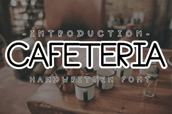 Cafeteria Font: Elevate Your Brand Identity
