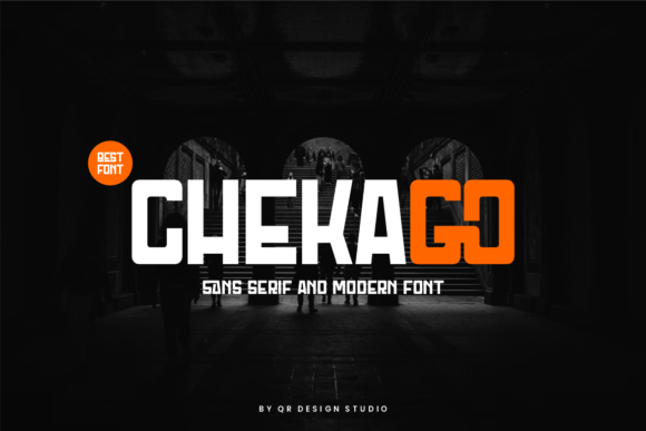 Chekago: A Modern Sans Serif Typeface for Editorial Design