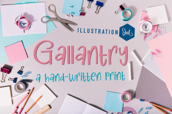 Gallantry Font: A Whimsical Typeface for Branding
