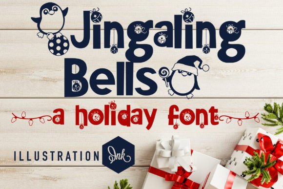 Jingaling Bells: A Festive Decorative Font for Marketers