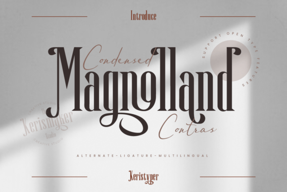 Magnolland: A Serif Font That Elevates Brand Identity