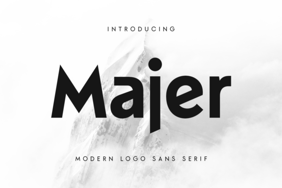 Majer Font: A Clean Typeface for Crafters