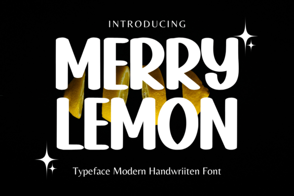 Merry Lemon: A Cheerful Sans Serif Font for Web Design