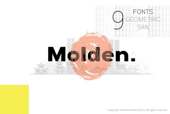 Molden: A Thin Sans Serif Font for Makers