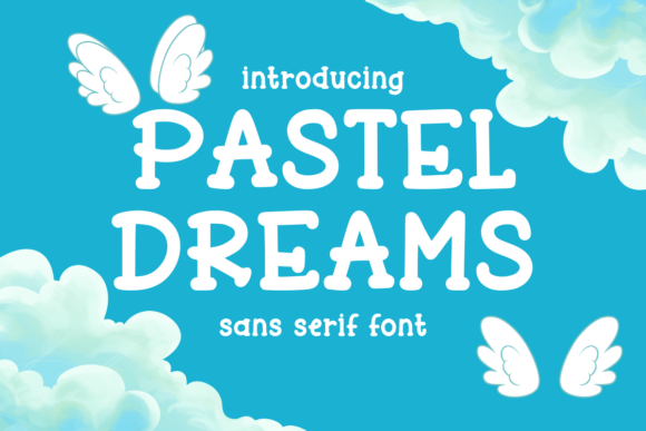 Pastel Dreams: A Versatile Sans Serif Font for Modern Branding