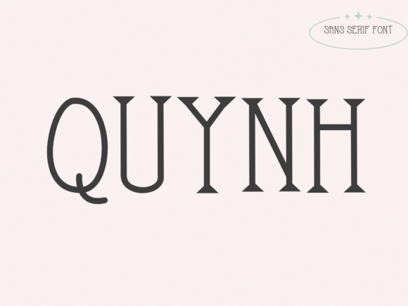 Quynh: A Timeless Sans Serif Font for Branding