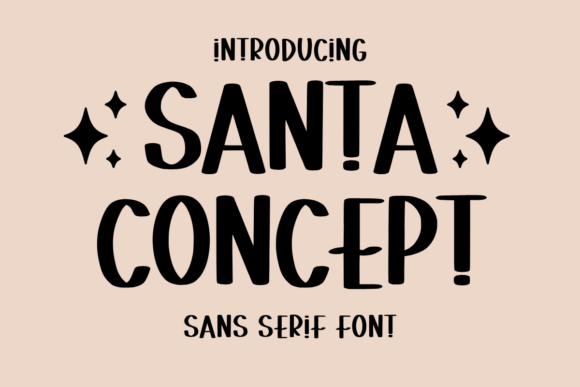 Santa Concept Font: A Playful Typeface for Branding