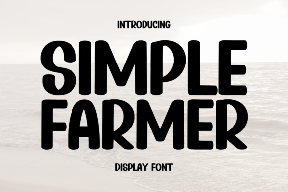 Simple Farmer Font for Handmade Creators