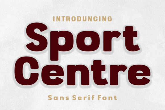 Sport Centre Font: Bold Type for Digital Campaigns