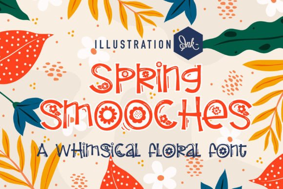 Spring Smoochies: A Playful Handwritten Font