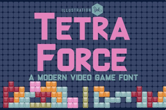 Tetra Force: A Bold Sans Serif Font for Campaigns