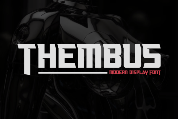 Thembus: A Quirky Sans Serif Font for Branding