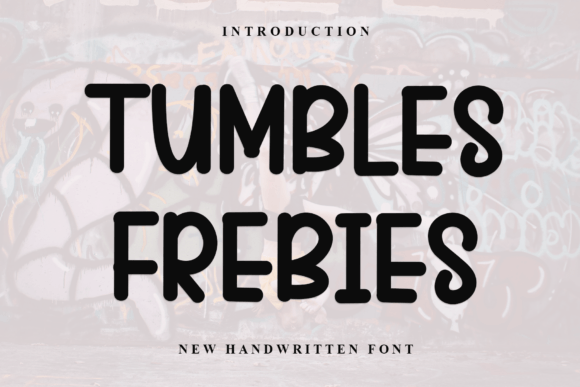 Tumbles Frebies: A Warm Sans Serif Typeface