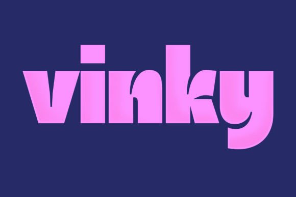 Vinky Typeface: A Playful Sans Serif for Editorial Design